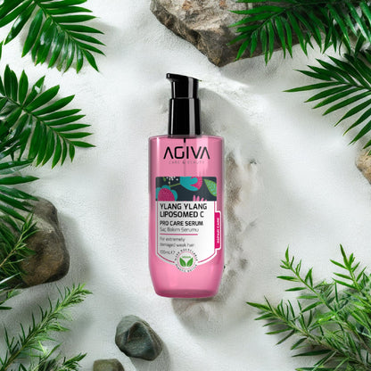 Agiva Ylang Ylang Lıpozom C Pro Care Hair Serum 100ML by Agiva - Sustainable Living (View 3)