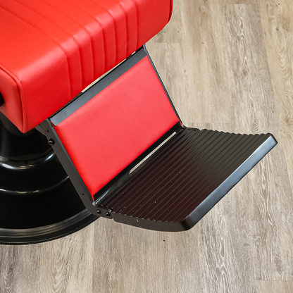 Cedrus Barber Chair - Red by LEVANT BARBER EQUIPMENT - Furniture (View 19)