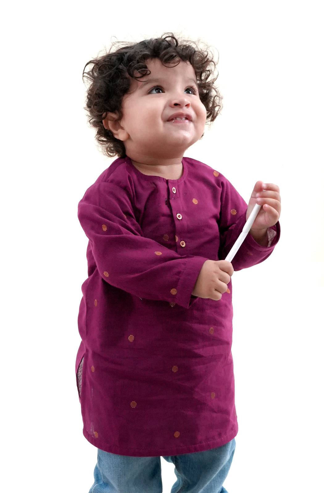Zari Polka Kurta - Image 2