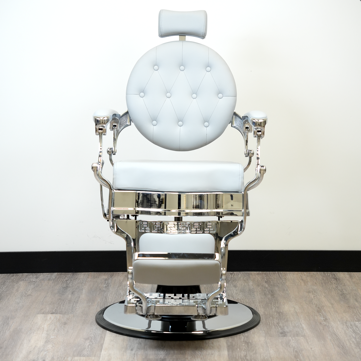 Santana Silver Barber Chair by Elite - Sustainable Living (View 2)