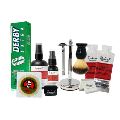9pc SHAVING KIT WITH MERKUR 25C by Perma Brands Canada - Gift Sets & Kits