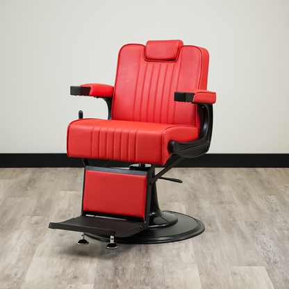 Cedrus Barber Chair - Red by LEVANT BARBER EQUIPMENT - Furniture (View 2)