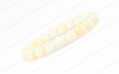 Mother of Pearl Bracelet - Calm Emotions, Peace & Inner Balance by SAMAHealing - Sustainable Living (View 4)