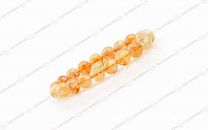 Citrine Bracelet - Stone of Abundance, Wealth & Luxury Life by SAMAHealing - Sustainable Living (View 7)