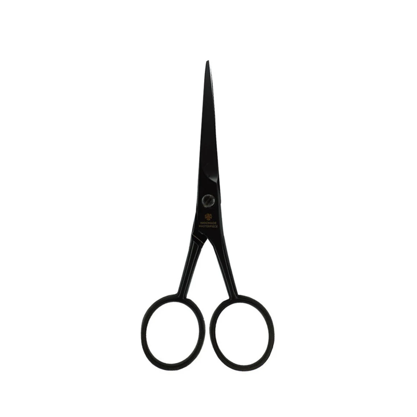 Dovo 4.5" Stainless Steel Moustache Scissor - Black