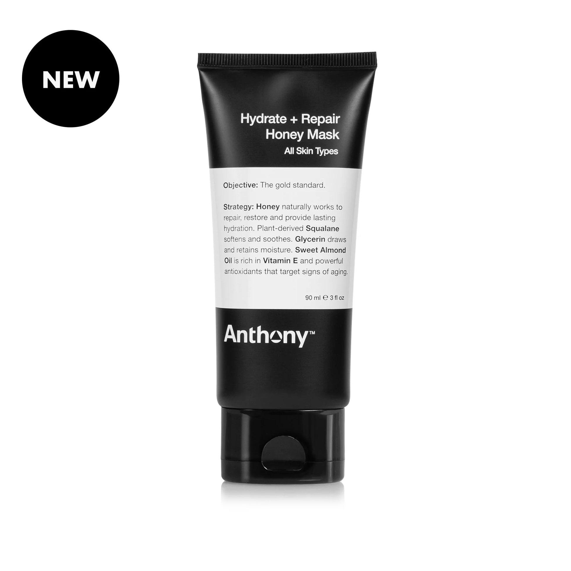 Anthony Hydrate + Repair Honey Mask  3 Oz / 90 G - Eco-friendly - Sama Homes