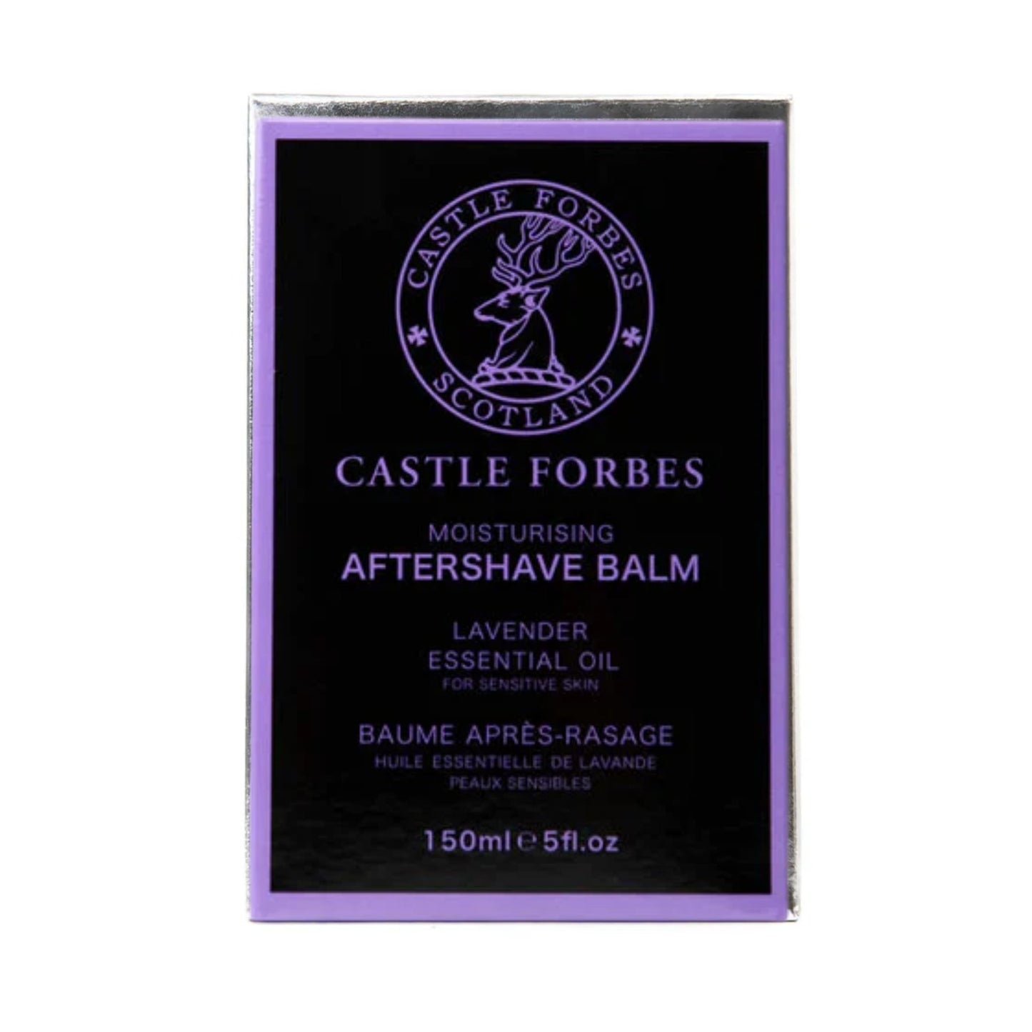 Luxury Aftershave Balm, Lavender Essential Oil, No Added Alcohol, 5 fl.oz / 150ml