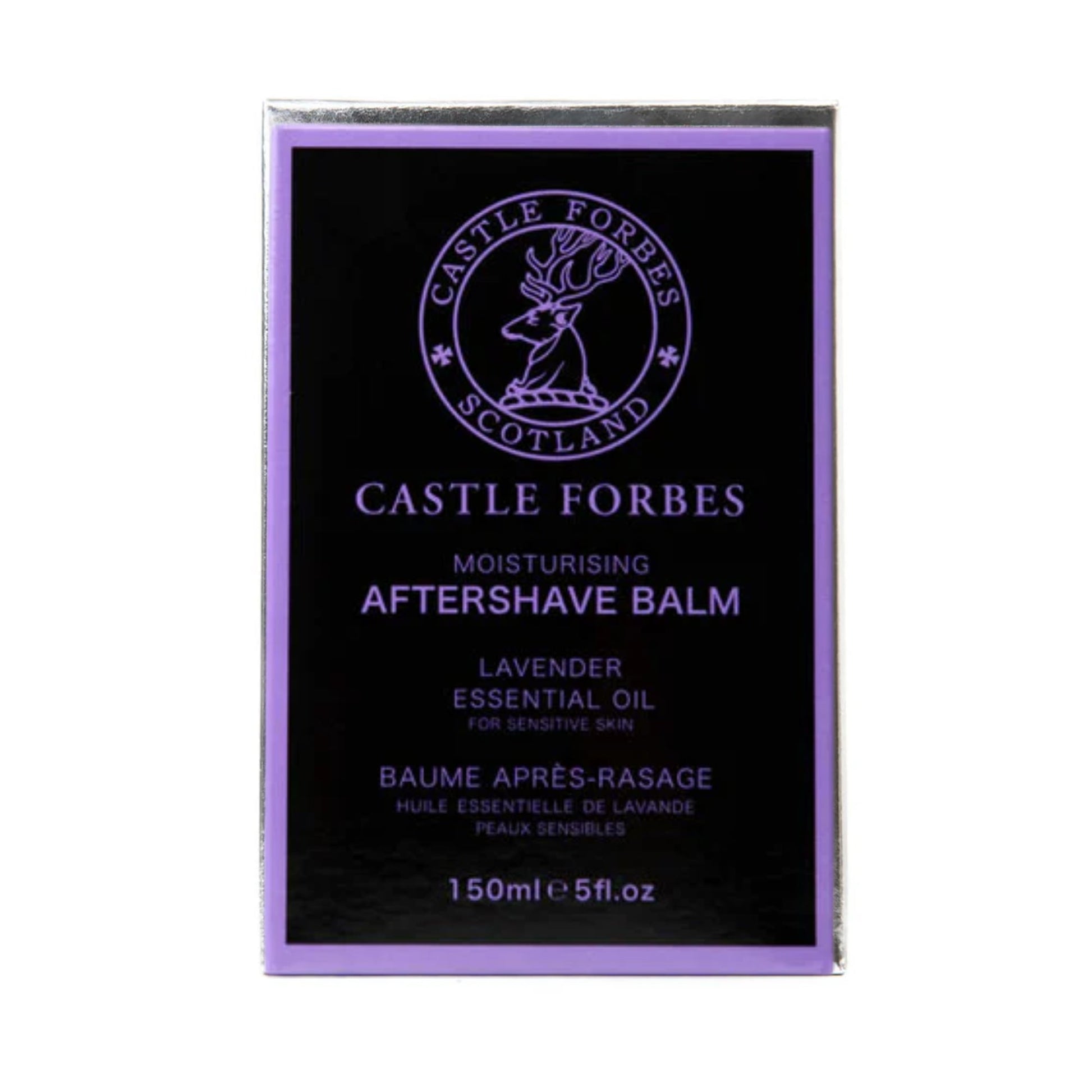 Luxury Aftershave Balm, Lavender Essential Oil, No Added Alcohol, 5 fl.oz / 150ml - Eco-friendly - Sama Homes