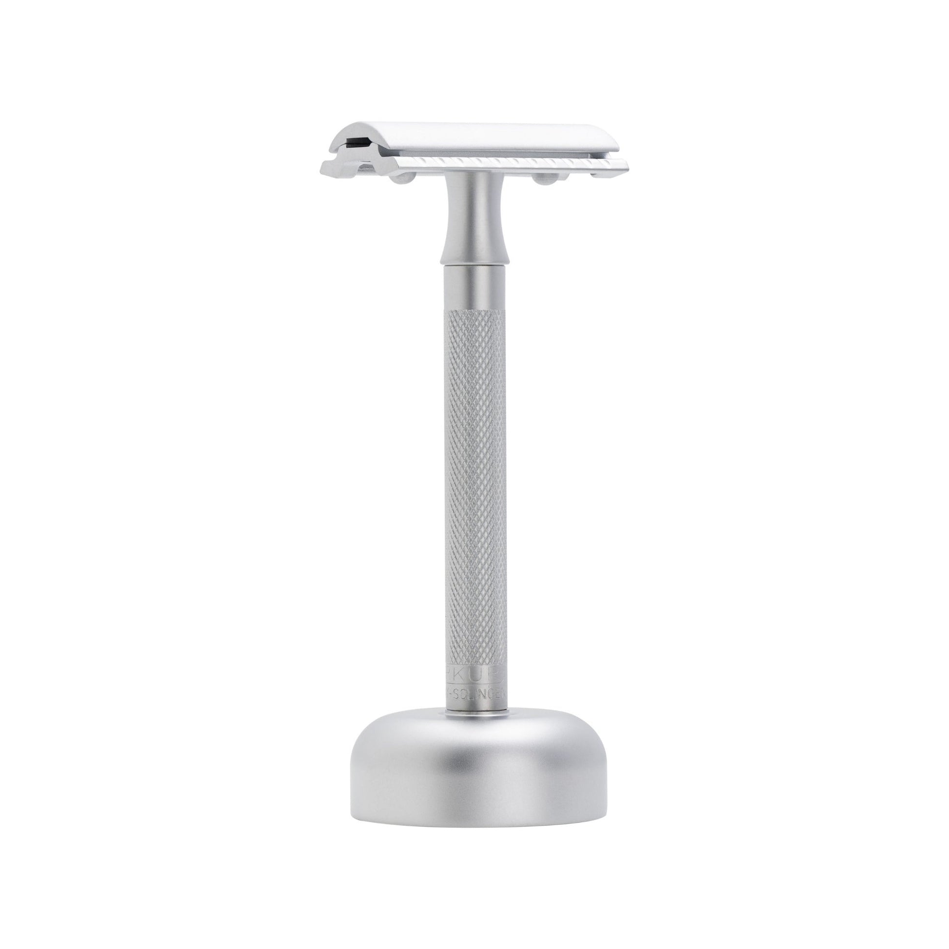 Merkur Razor Set 2-pieces (Razor 22 002 and Stand 4005 002), Matt Chrome, MK-2281002 - Image 3