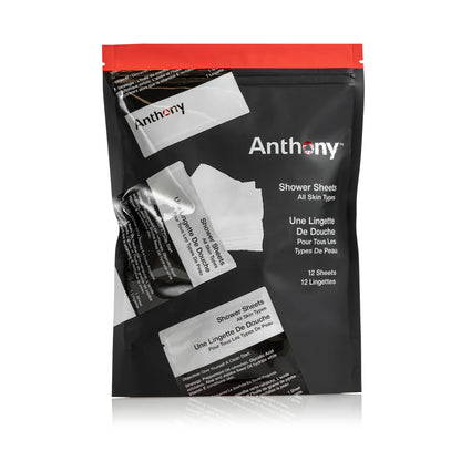 Anthony Shower Sheets - 12 Sheets by Anthony Skincare - Body Wash