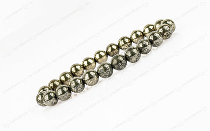 Pyrite Bracelet - Attract Wealth, Prosperity and Success by SAMAHealing - Sustainable Living