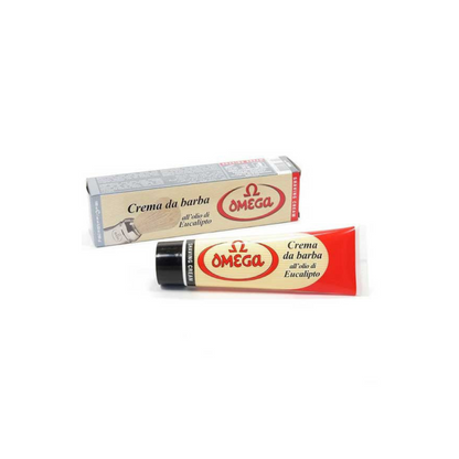 OMG-45100 Omega Eucalyptus Shaving Cream, Tube (150ml/5 oz) by Omega - Shave Cream (View 2)