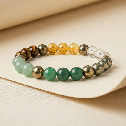 Dhan Yog Bracelet with Energized Crystals by SAMAHealing - Sustainable Living