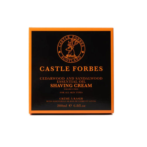 Luxury Shave Cream, Cedarwood & Sandalwood Essential Oil, 6.8 fl.oz / 200ml