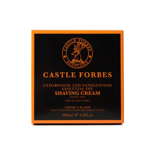 Luxury Shave Cream, Cedarwood & Sandalwood Essential Oil, 6.8 fl.oz / 200ml