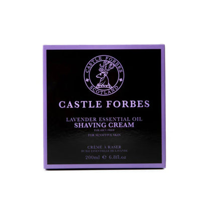 Luxury Shave Cream, Lavender, 6.8 fl.oz / 200ml by Castle Forbes - Shave Cream