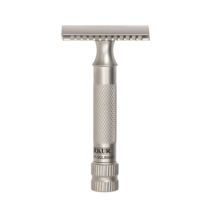 MERKUR Safety Razor 11 INOX In Satin Stainless Steel by Merkur - Safety Razor