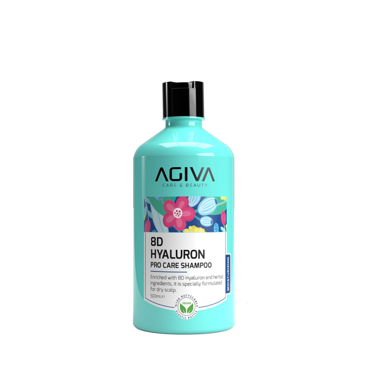 Agiva 8D Hyaluron Pro Care Shampoo 500ML by Agiva - Sustainable Living (View 2)