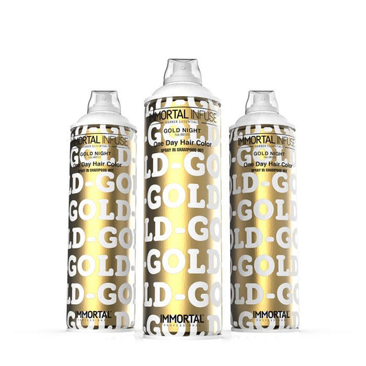Immortal Infuse One Day Hair Color Spray Gold Night 200ML