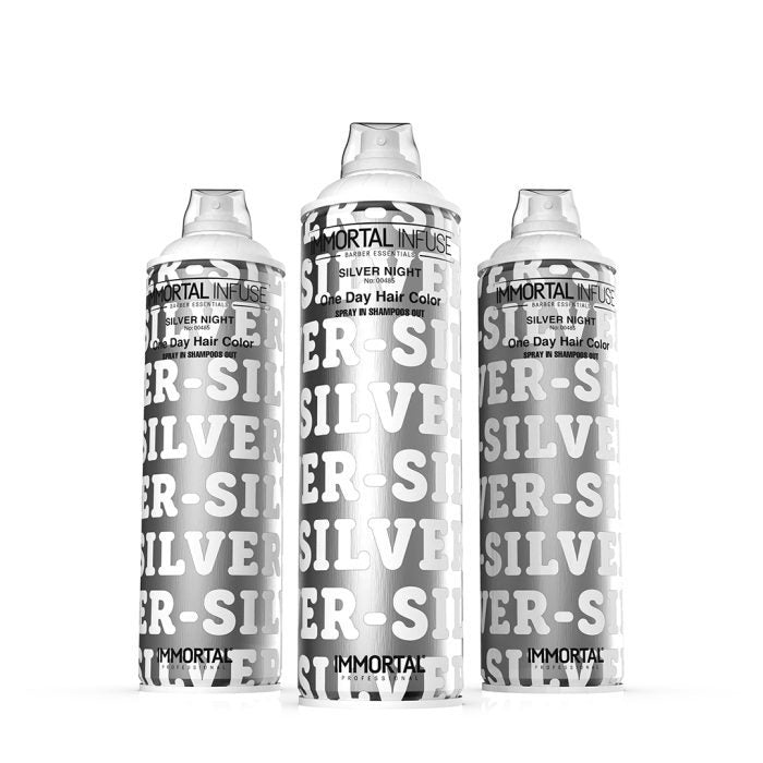 Immortal Infuse One Day Hair Color Spray Silver Night 200ML by Immortal - Sustainable Living (View 2)