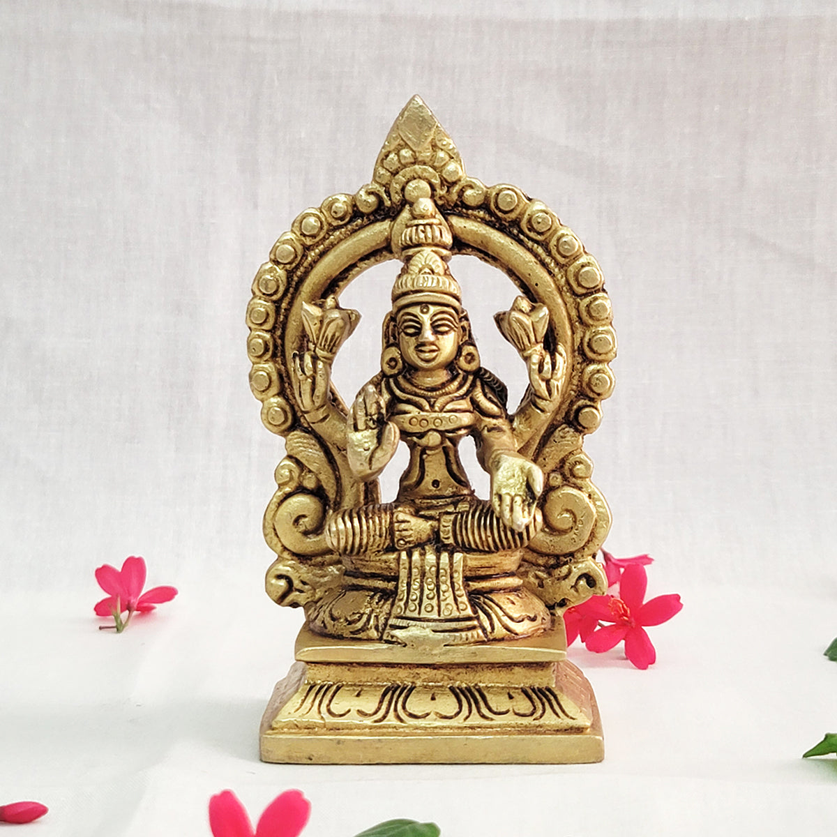 Brass Laxmi  Ji idol for Diwali Pooja