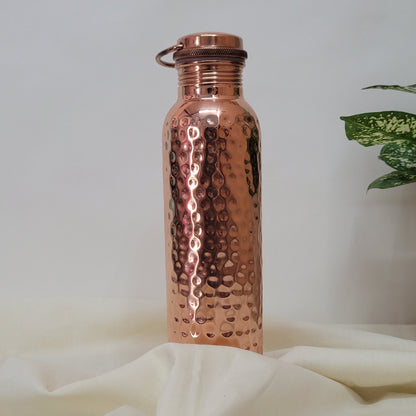 Handcrafted Ayurvedic Pure Copper Water Bottle