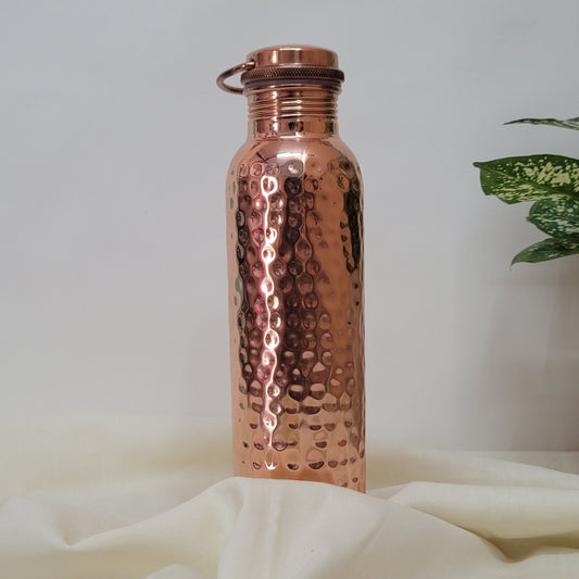 Handcrafted Ayurvedic Pure Copper Water Bottle