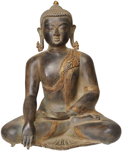 Indian Antique Imitation Exclusive Home Garden Décor Buddha Masterpiece 15" by vendor-unknown - Buddha