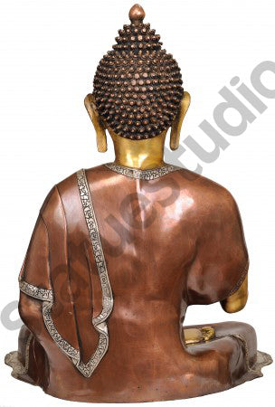 Large Size Home Garden Indoor Outdoor Décor Blessing Buddha Gifting 28" by vendor-unknown - Buddha (View 3)