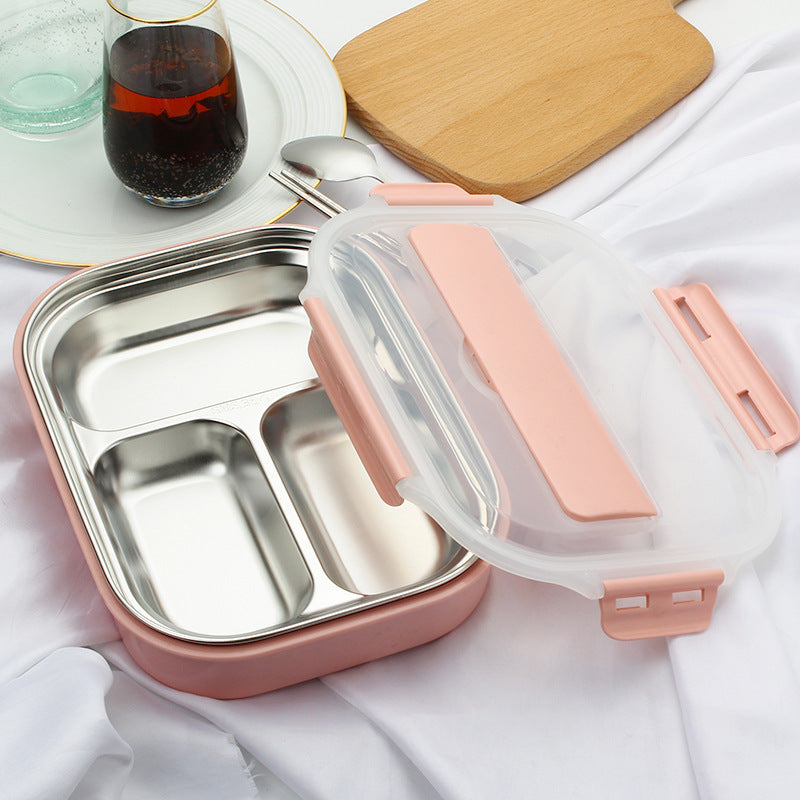 Stainless steel student lunch box – Image 6