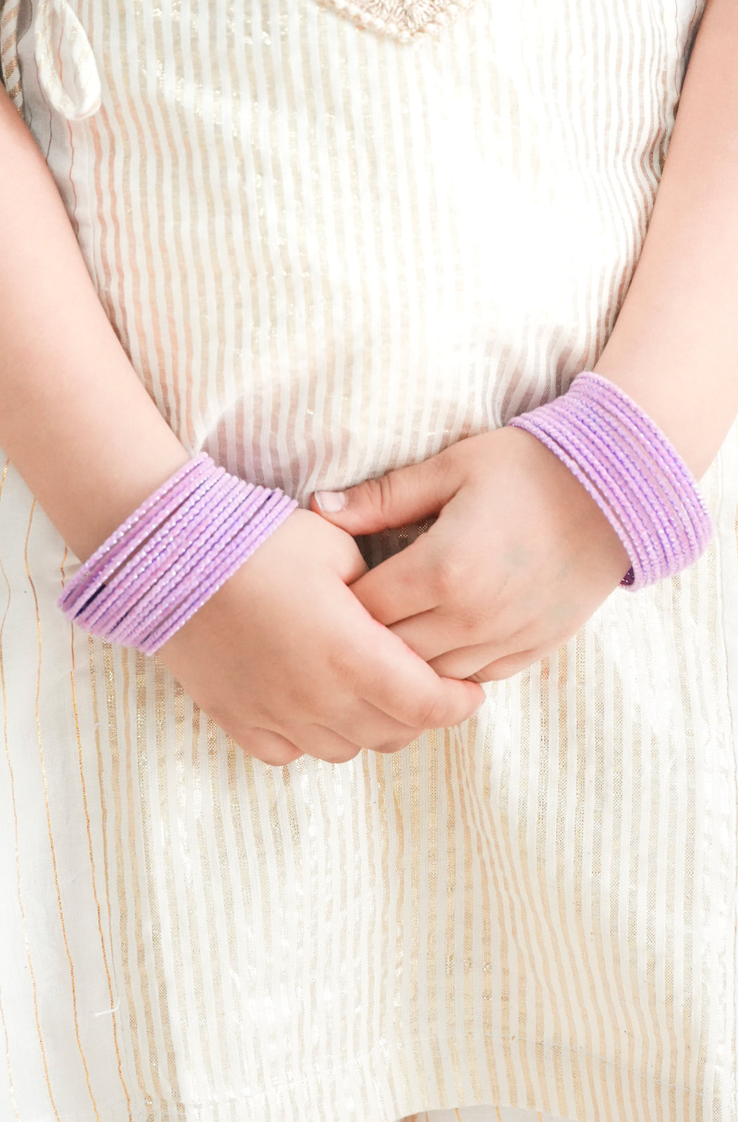 Lavender Sparkle Bangles