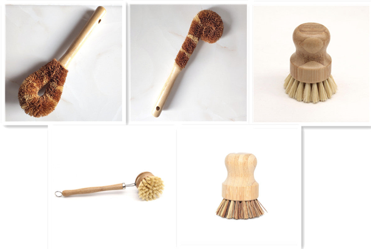 Natural Sisal Cleaning Brush with Beech Wood Handle – Eco-Friendly Kitchen Brush for Pots & Tableware - Image 7