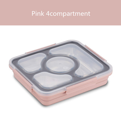 304 Stainless Steel Insulated lunch Box Student Lunch Box With Lid – Image 8