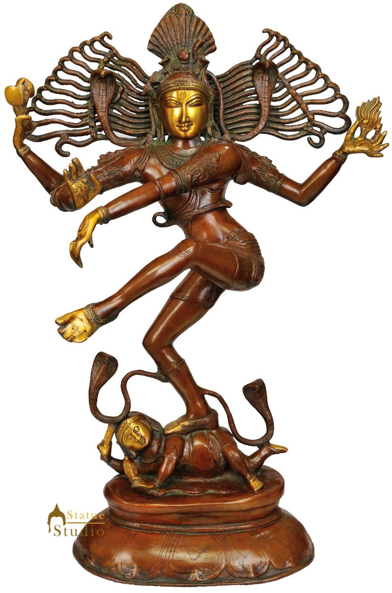Unique And Rare Indian Hindu God Dancing Nataraja 2.5 Feet Exclusive Décor - Image 2