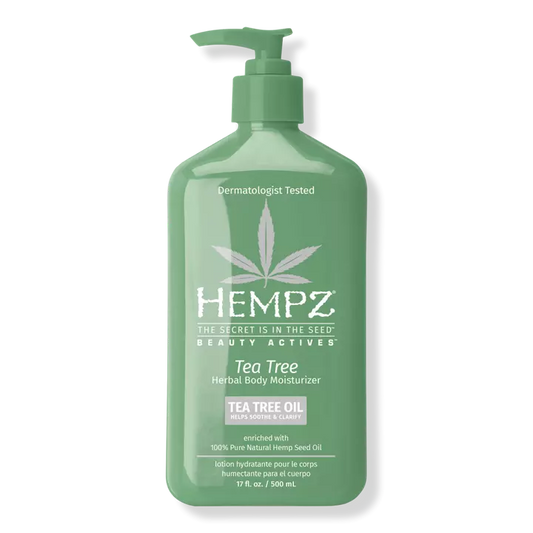 Hempz Tea Tree Herbal Body Moisturizer 17oz.