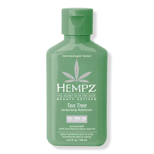Hempz Tea Tree Herbal Body Moisturizer 2.25oz.