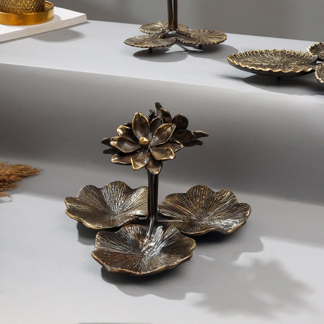Brass Decorative Urli With Tree Showpiece - Image 4