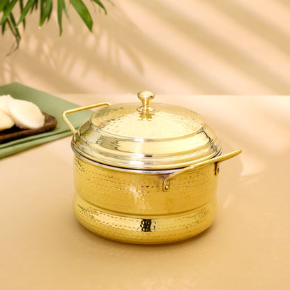 Traditional Handcrafted Brass Idli Maker for South Indian Cooking 3