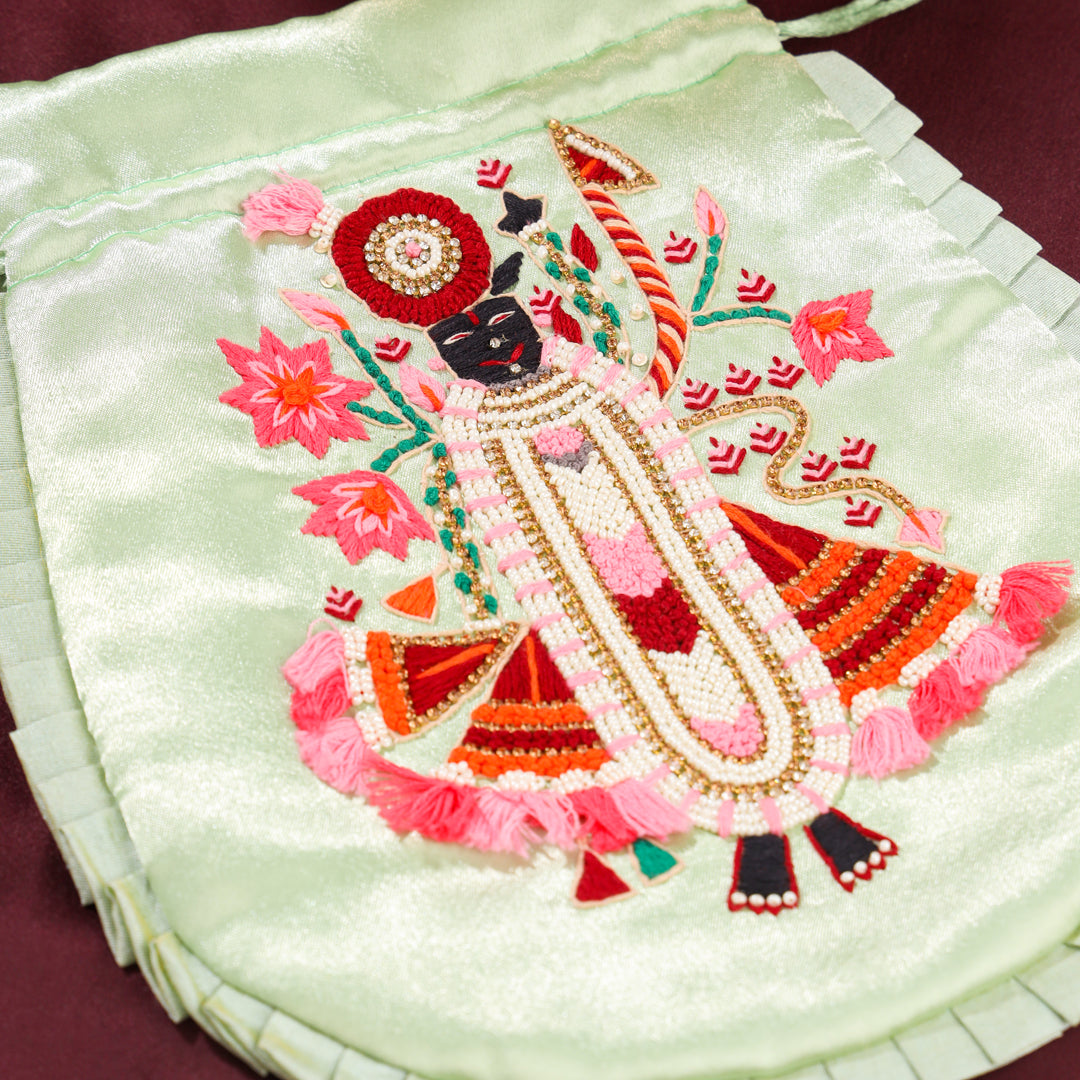 Brass Cow Shrinathji Festive Potli/Hamper - Image 5
