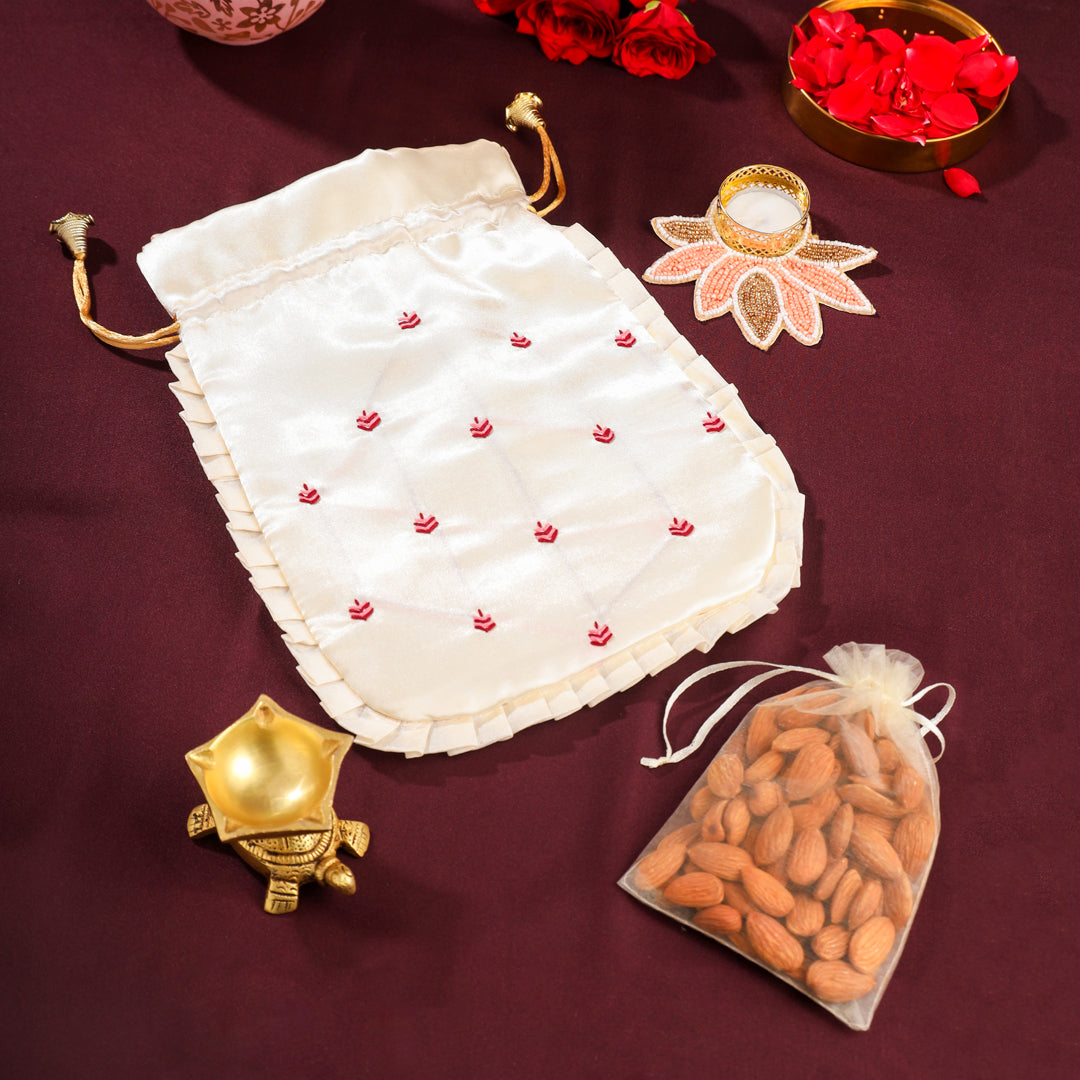 Brass Cow Shrinathji Festive Potli/Hamper - Image 6