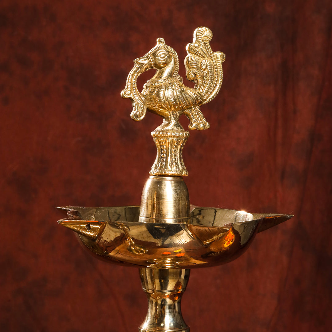 Brass Daana Kaashi Samai Pair - Image 4