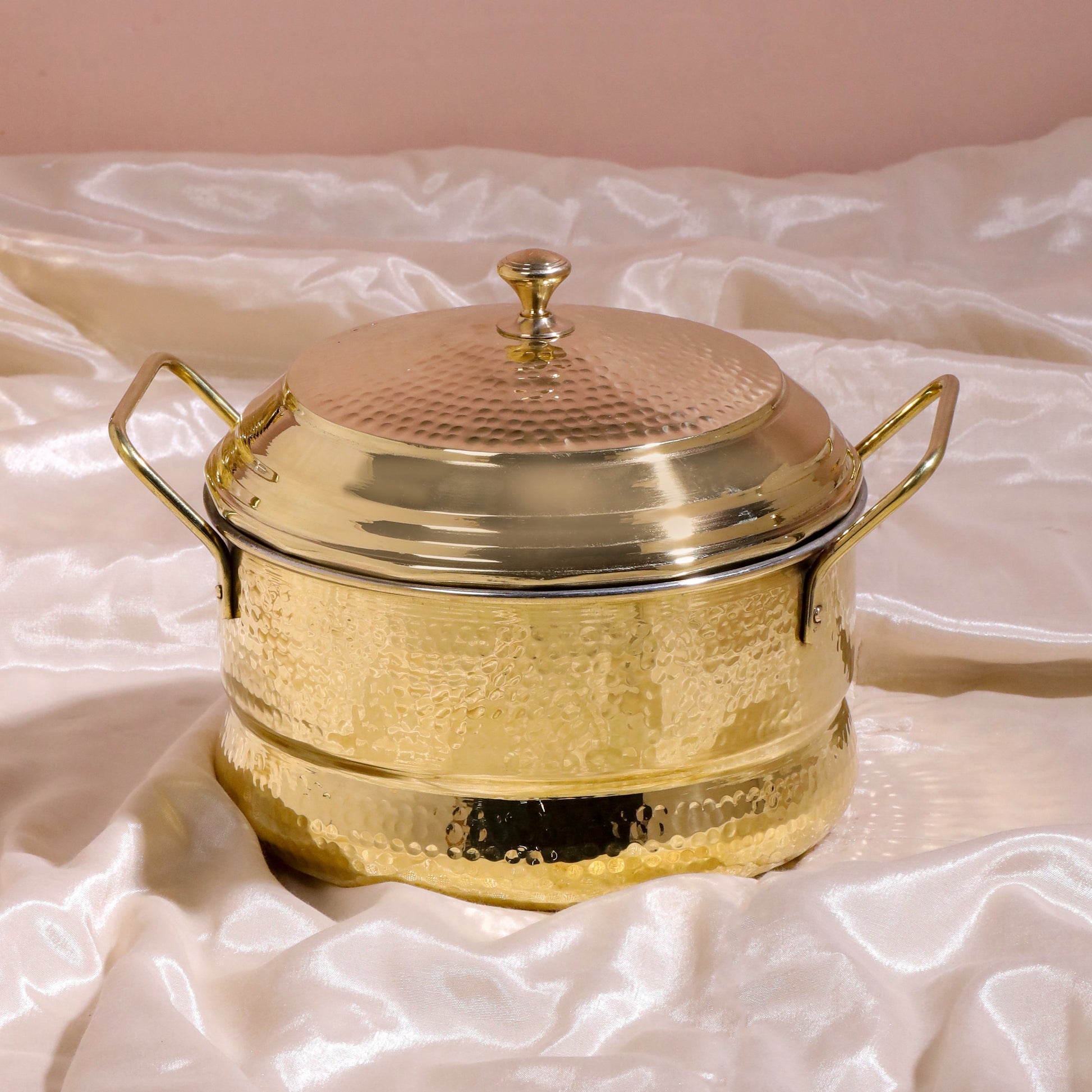 Traditional Brass Idli Cooker / Idli Maker – Ayurvedic Cookware (8 Inch, Handcrafted, South Indian Style) - Image 9