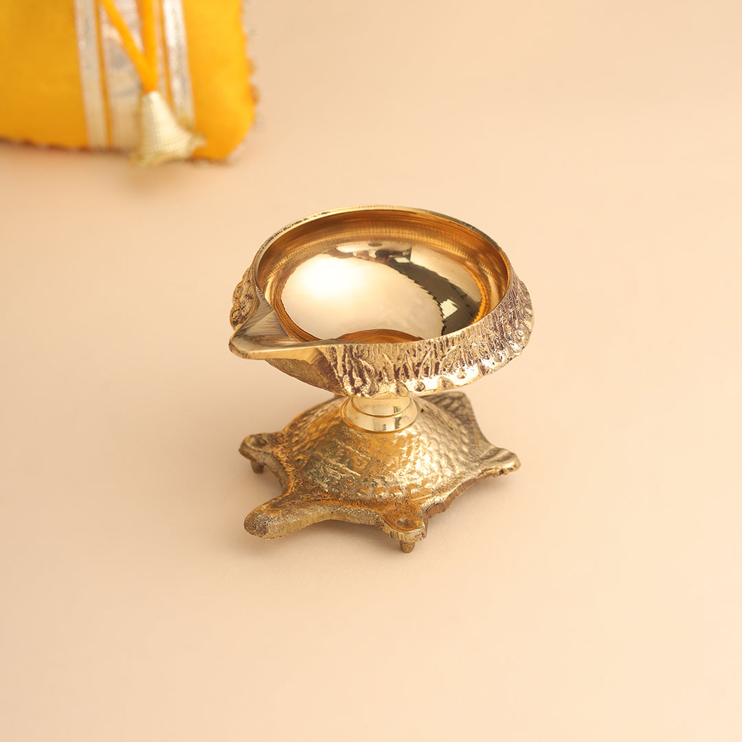 Brass Diya Festive Potli/Hamper - Image 3