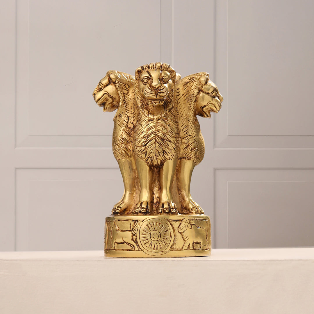 Brass Ashok Stambh (6.5 Inch) - Image 5