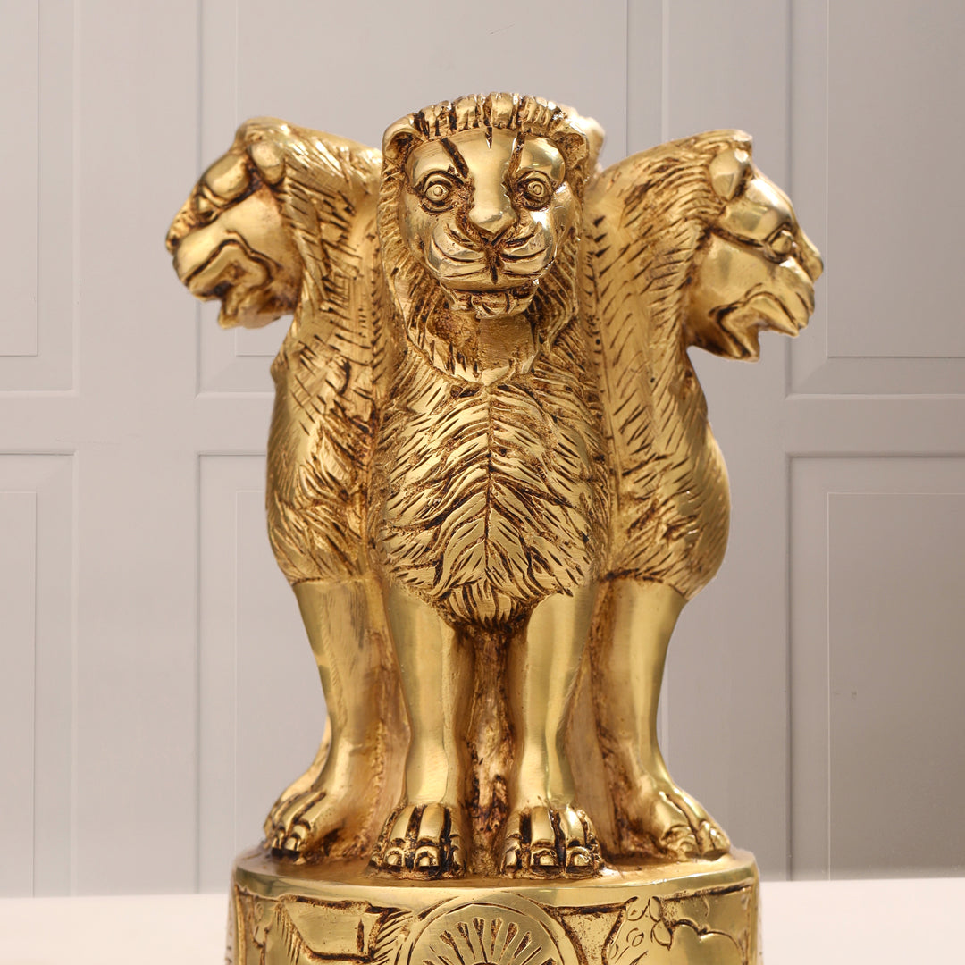 Brass Ashok Stambh (6.5 Inch) - Image 6