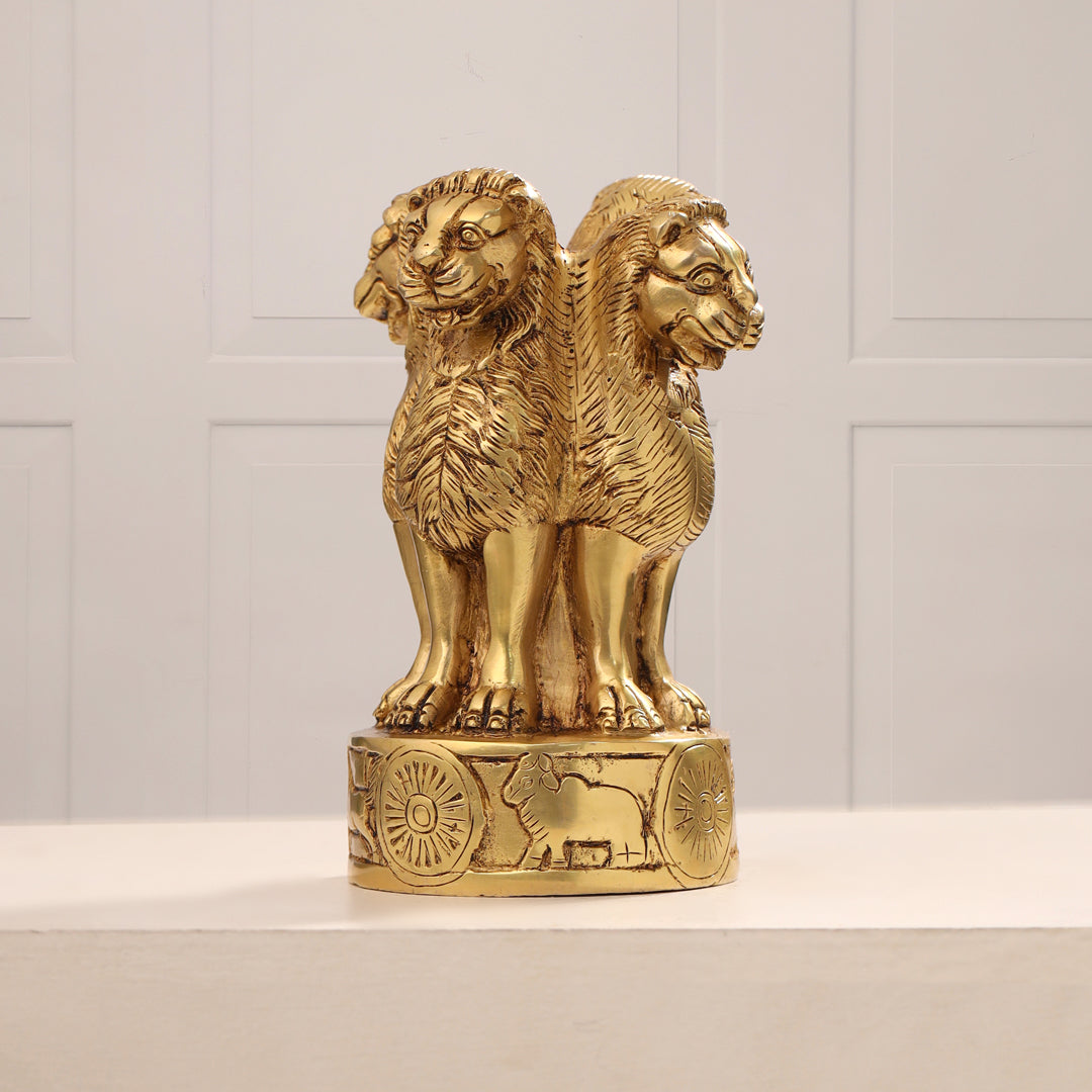 Brass Ashok Stambh (6.5 Inch) - Image 2
