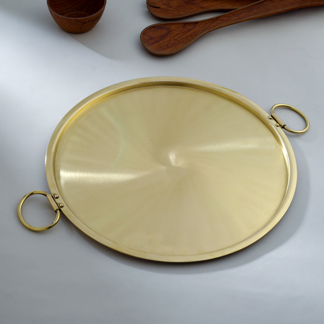 Brass Dosa Tawa (11.5 Inch) - Eco-friendly - Sama Homes