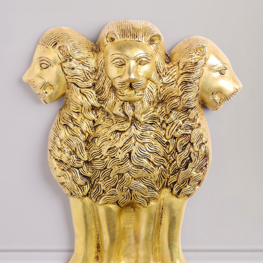 Brass Ashok Stambh Wall hanging (16 Inch) - Image 2