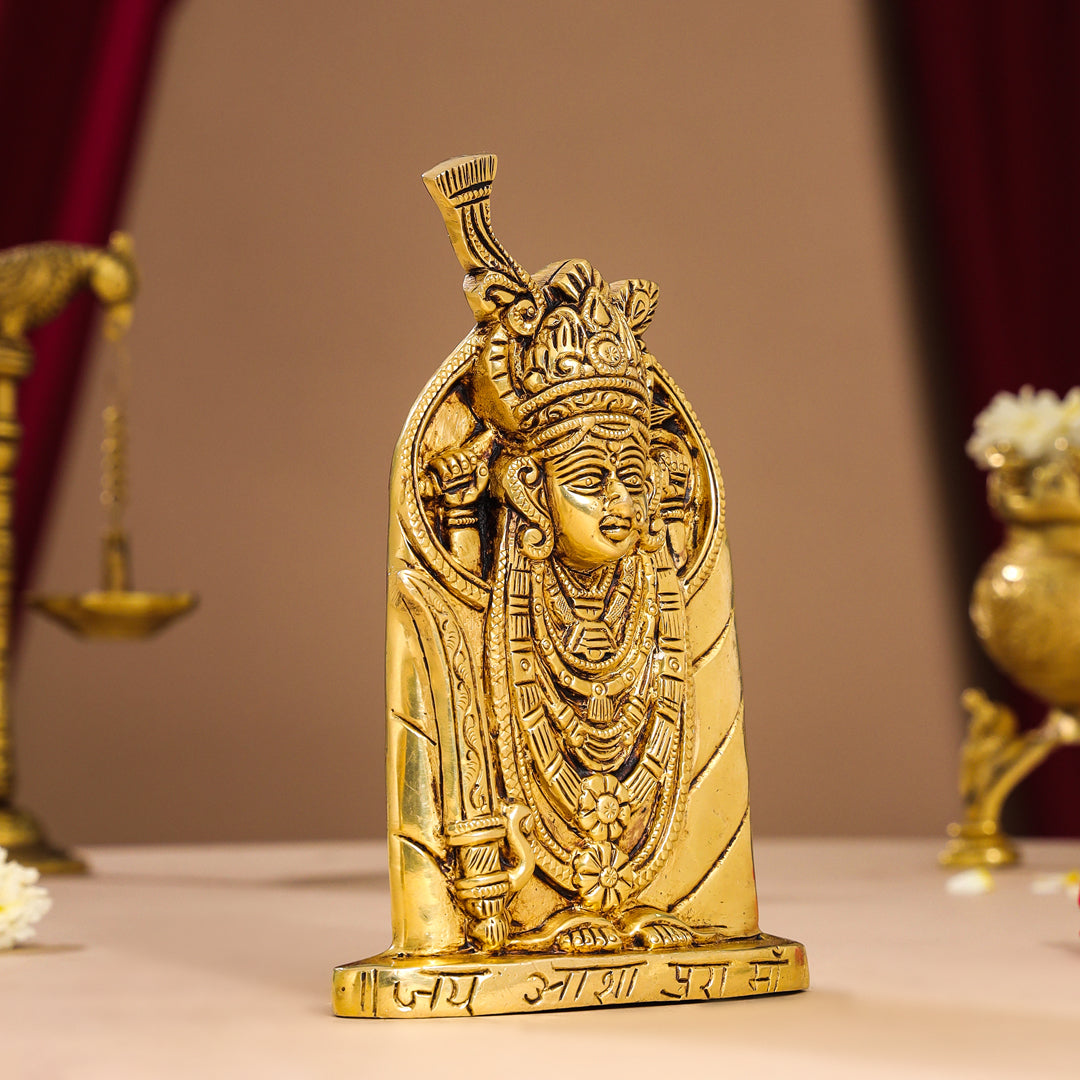 Brass Aashapura Maa Idol (7 Inch) - Image 2