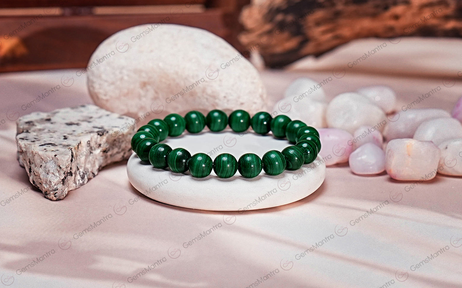 Malachite Bracelet - Eco-friendly - Sama Homes